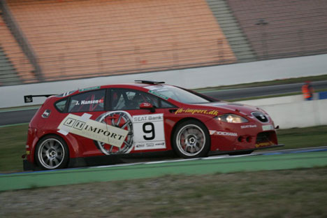 John Hansen på Hockenheim.